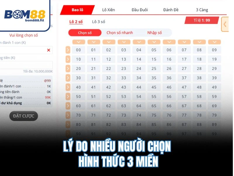 Lô Đề 3 Miền – Tỷ Lệ Thưởng 1 Ăn 99 Cùng Mẹo Soi Cầu 2026 - spinluna88